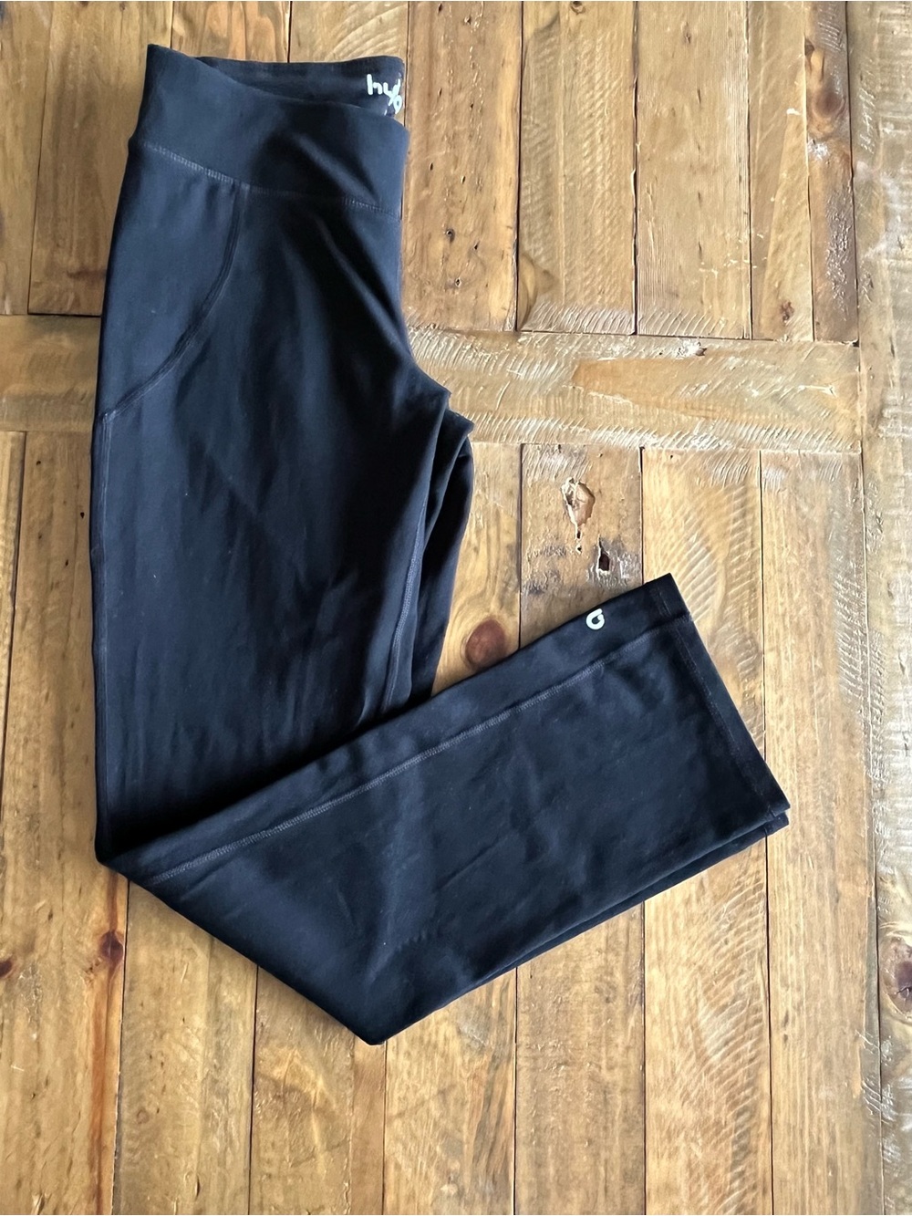 Hyba Womens Black Leggings US S
